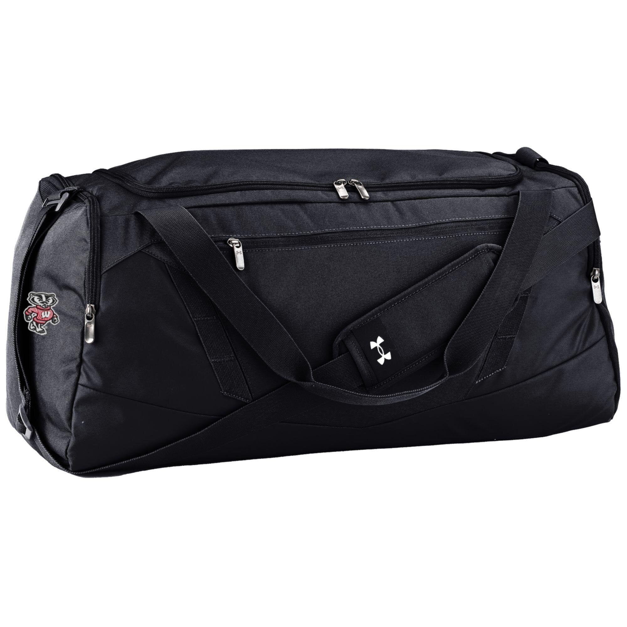 Sac de voyage Under Armour Black Wisconsin Badgers Undenic