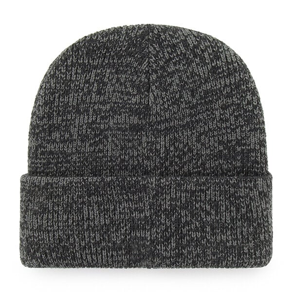 Bonnet unisexe à revers noir « 47 Wisconsin Badgers Brain Freeze »