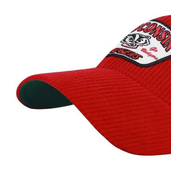 Casquette unisexe ajustable en velours côtelé rouge Wisconsin Badgers '47 Accordia MVP