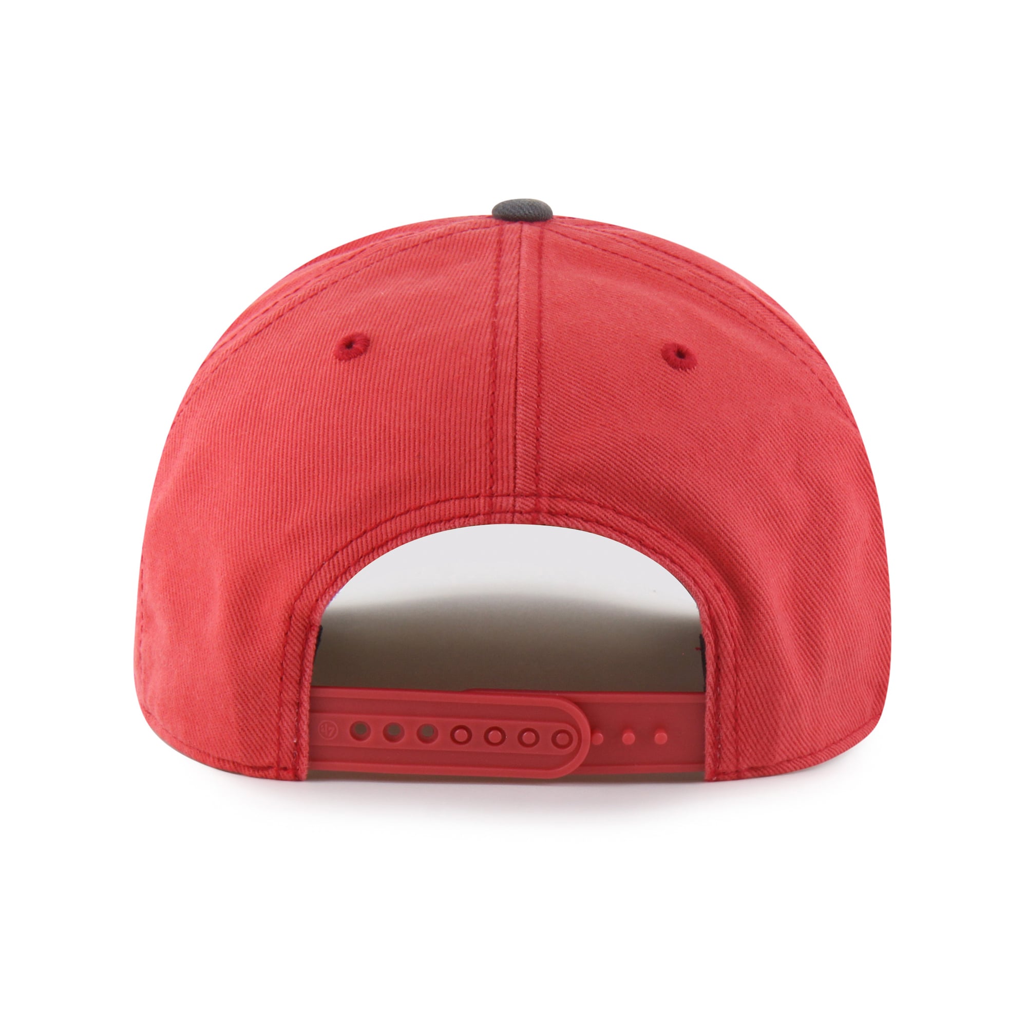 Unisex '47 Red/Black Wisconsin Badgers Well-Worn Calderwood Hitch Adjustable Hat