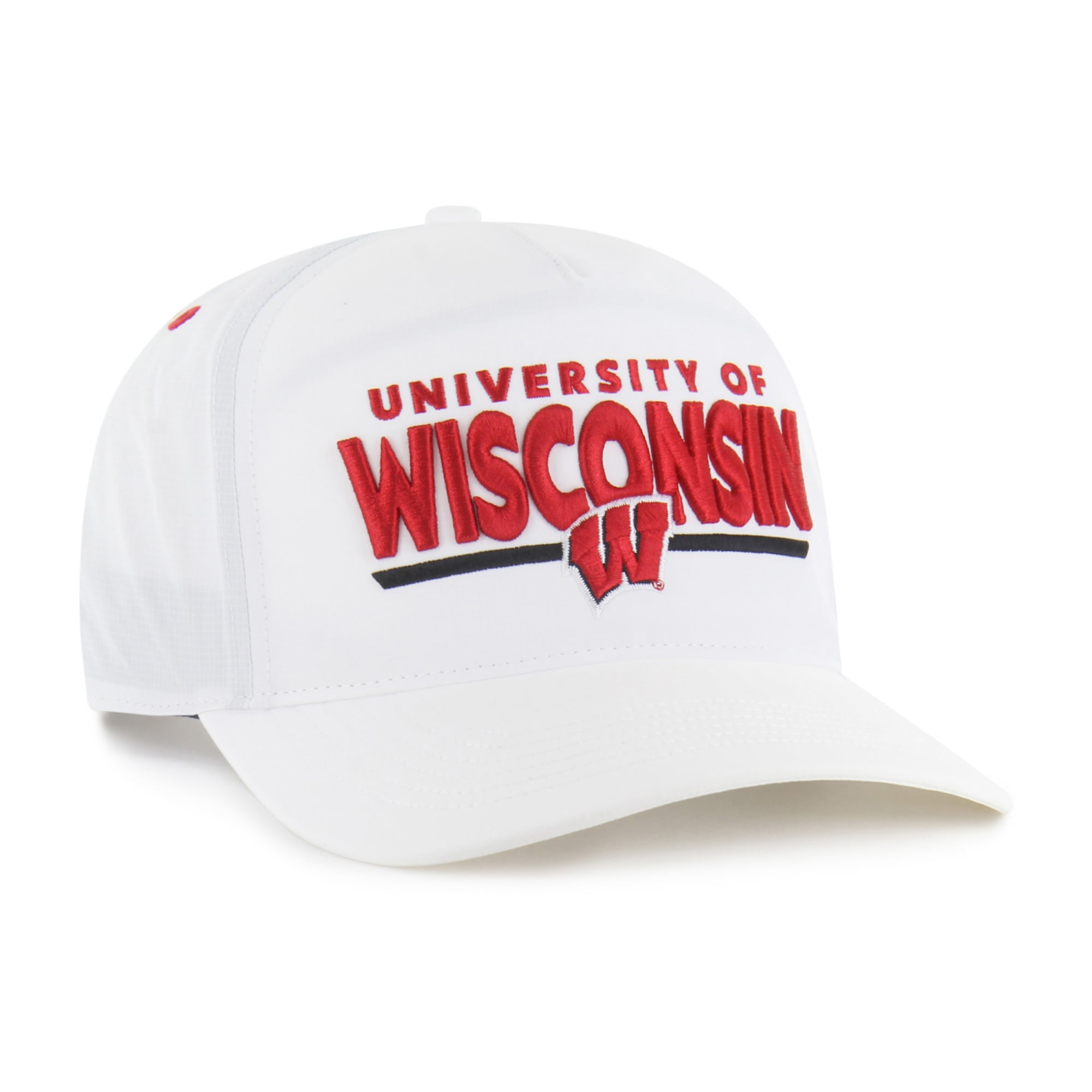 Unisex '47 White Wisconsin Badgers brrr° Expressway Hitch Adjustable Hat