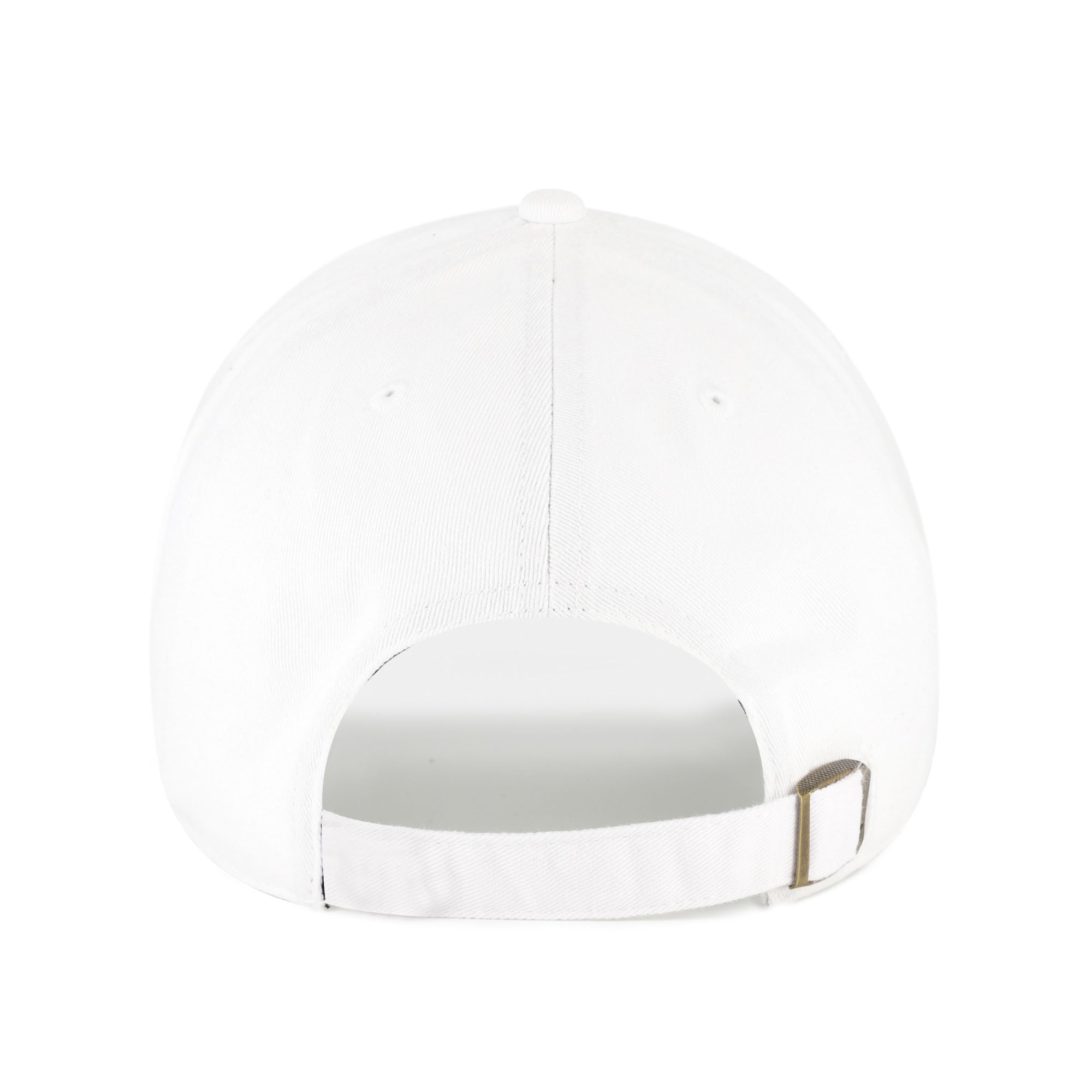 Unisex '47 White Wisconsin Badgers Mascot Clean Up Adjustable Hat