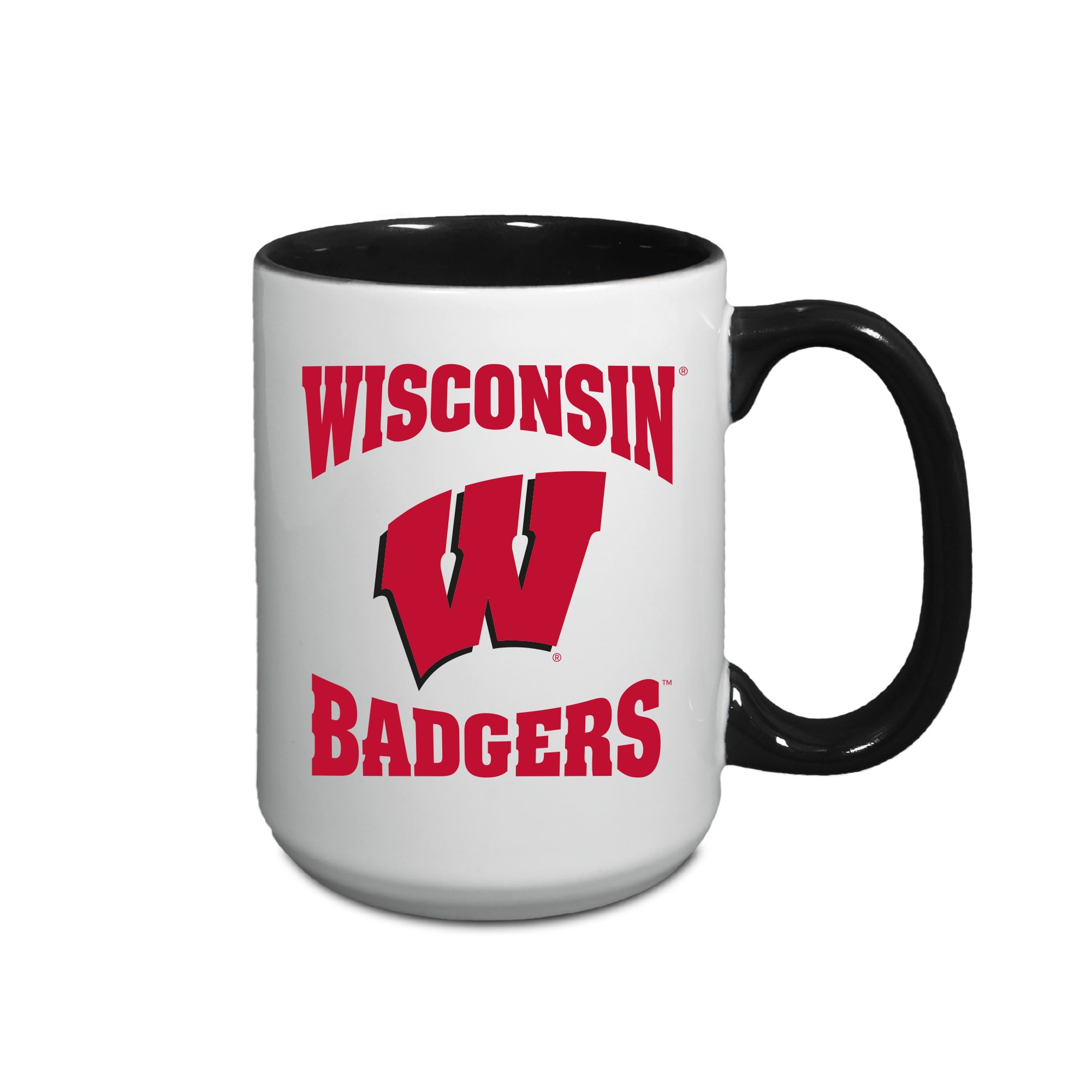Wisconsin Badgers Two-Piece 15oz. Combo Mug Set