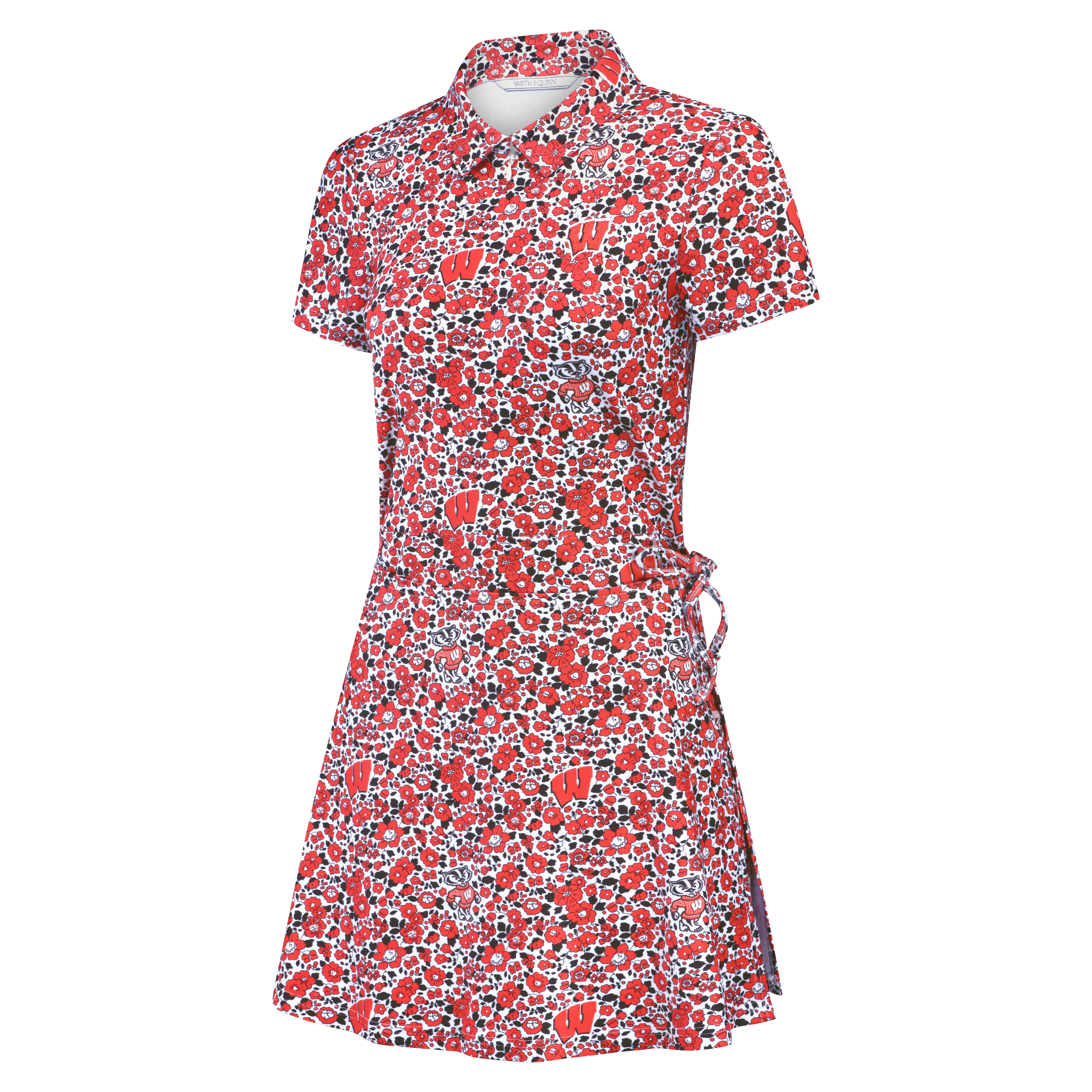 Robe Poppy Ivy rouge des Wisconsin Badgers de Smith & Quinn pour femme
