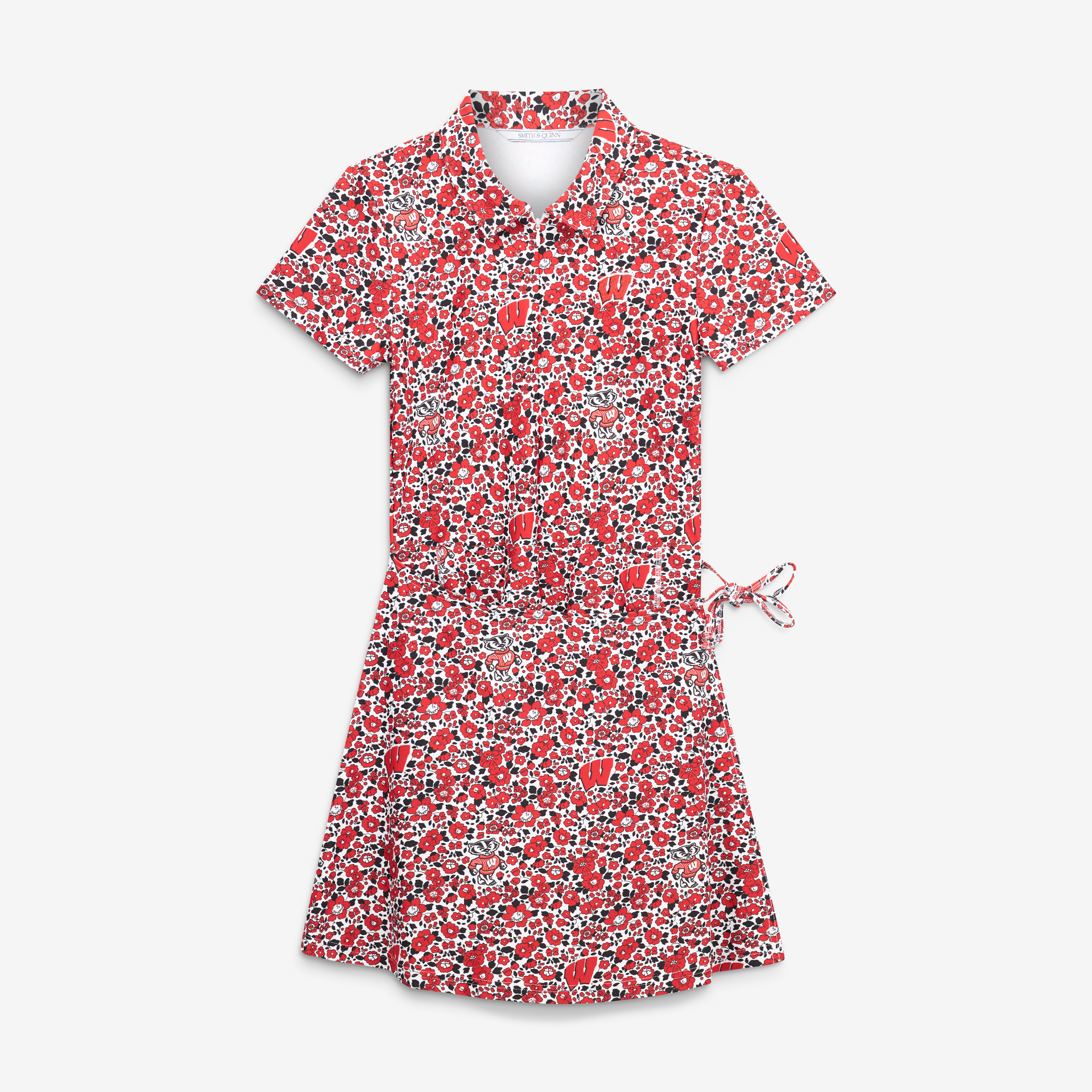 Robe Poppy Ivy rouge des Wisconsin Badgers de Smith & Quinn pour femme