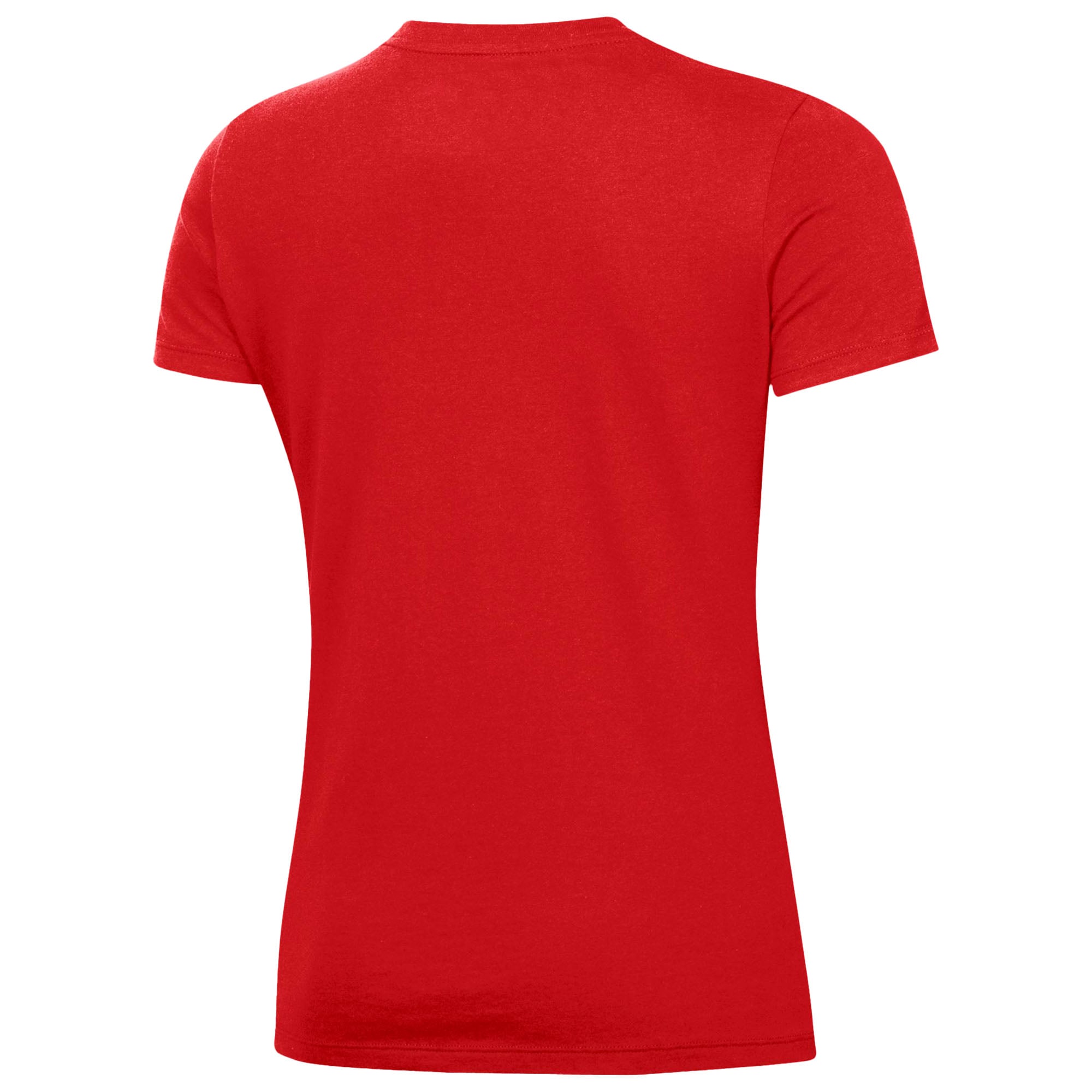 Women's Under Armour Red Wisconsin Badgers 2026 Lambeau Field Collection Performance Overlay T-Shirt