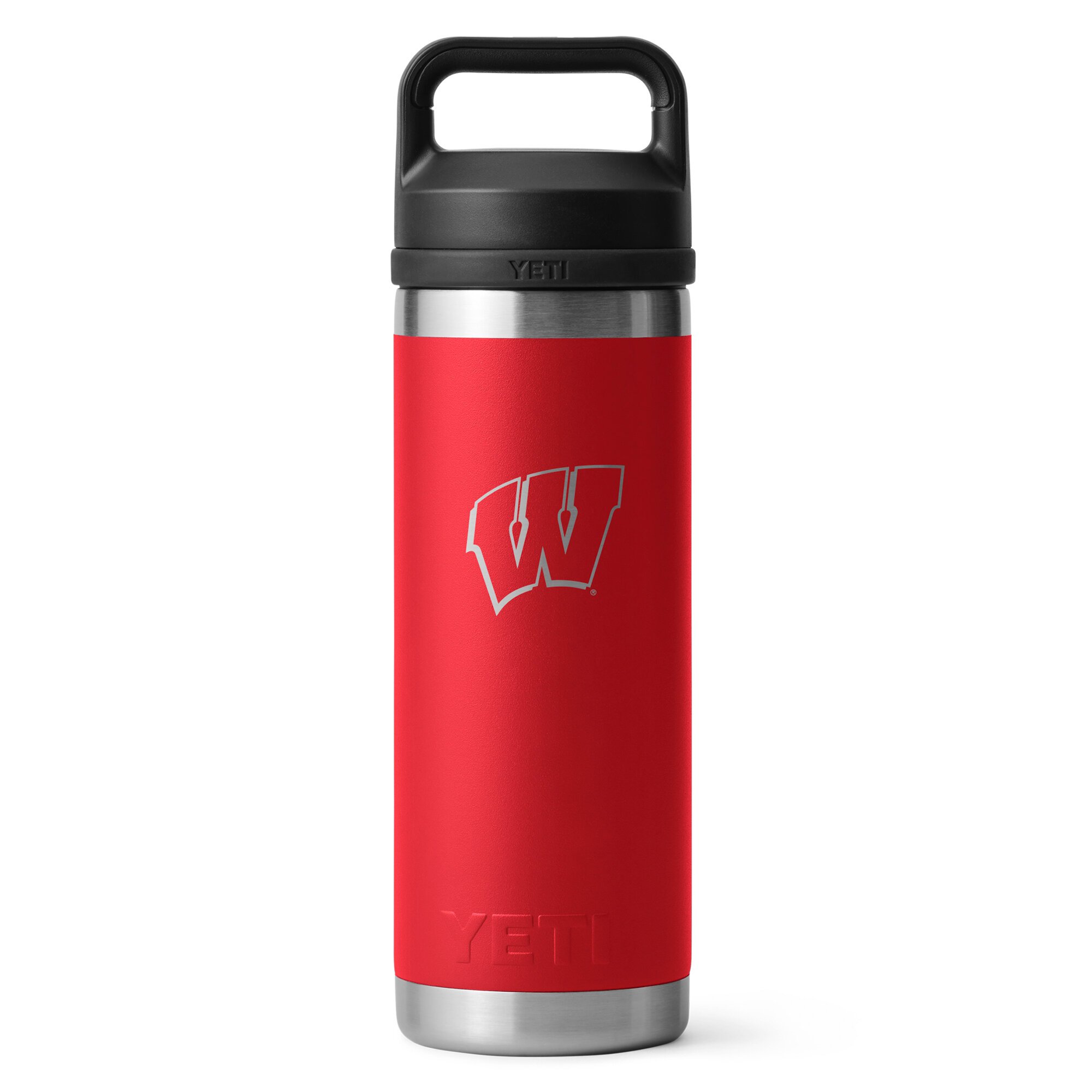 Gourde YETI Wisconsin Badgers 532 ml (18 oz) Rambler Chug