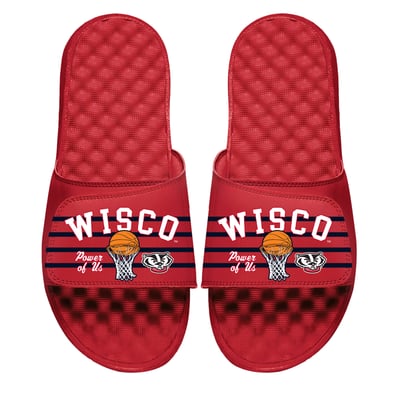 Crocs Wisconsin Badgers Sandals Thongs Flip Flops Men’s Sz 7, Red/ White Wisconsin Shoes, Wisconsin Shoe, Socks | www  main image 3