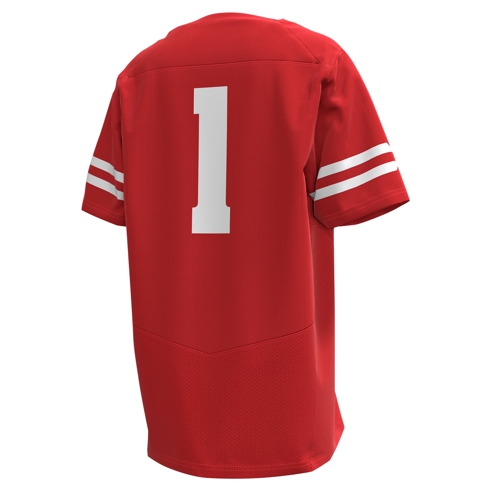 Youth Under Armour #1 Red Wisconsin Badgers Replica Football Jersey