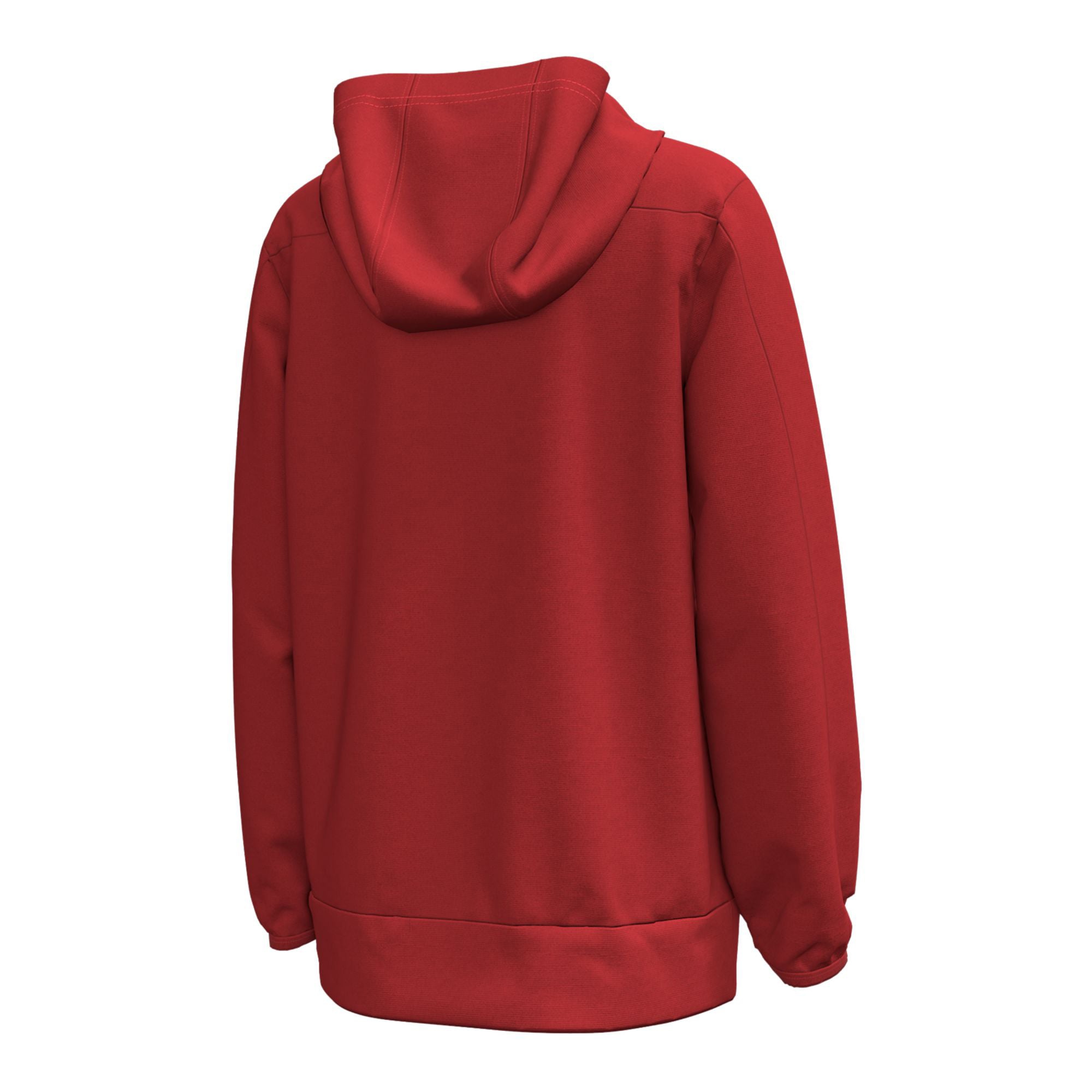 Youth Under Armour Red Wisconsin Badgers 2026 Lambeau Field Collection Metallic Logo Fleece Hoodie