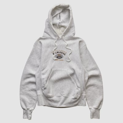 Wisconsin-Milwaukee Panthers Jansport 2000s Hooded Pullover Sweatshirt - Heather Gray - XS by Fanatics Real Vintage