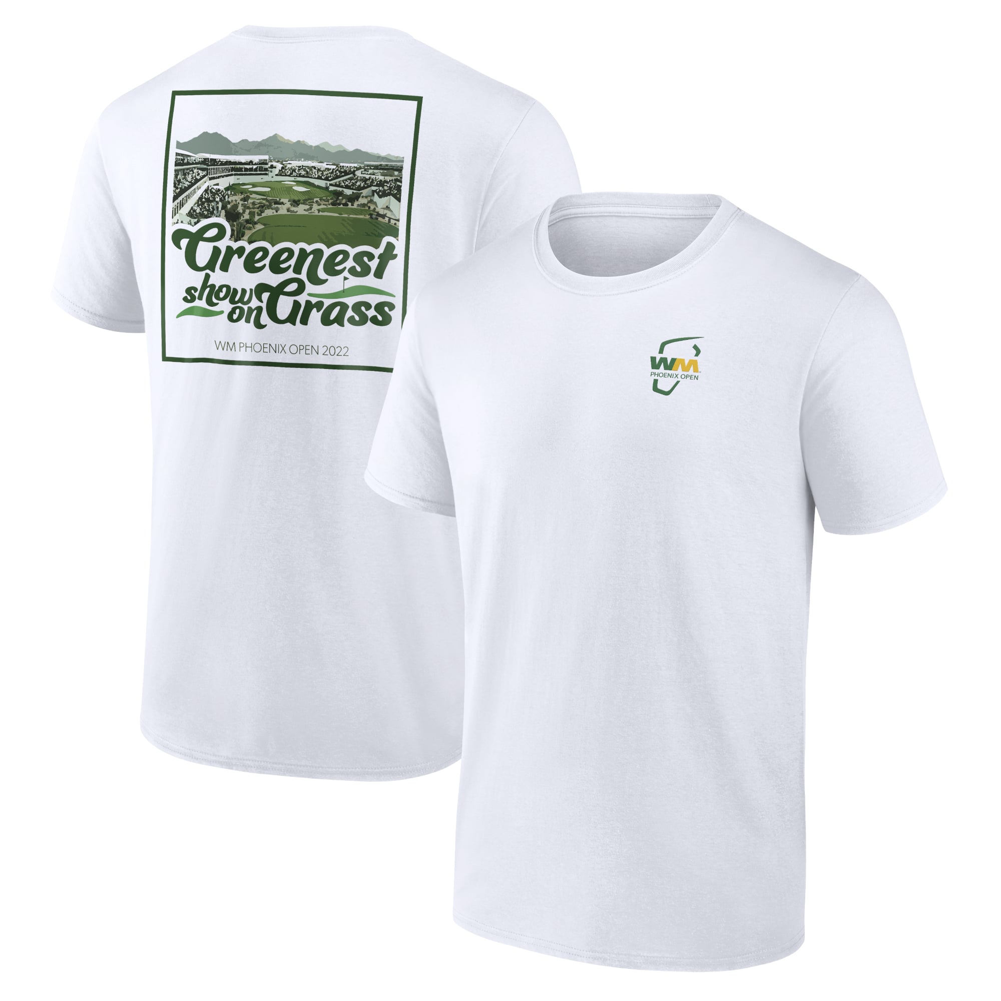 Men's Fanatics White 2022 Waste Management Phoenix Open T-Shirt