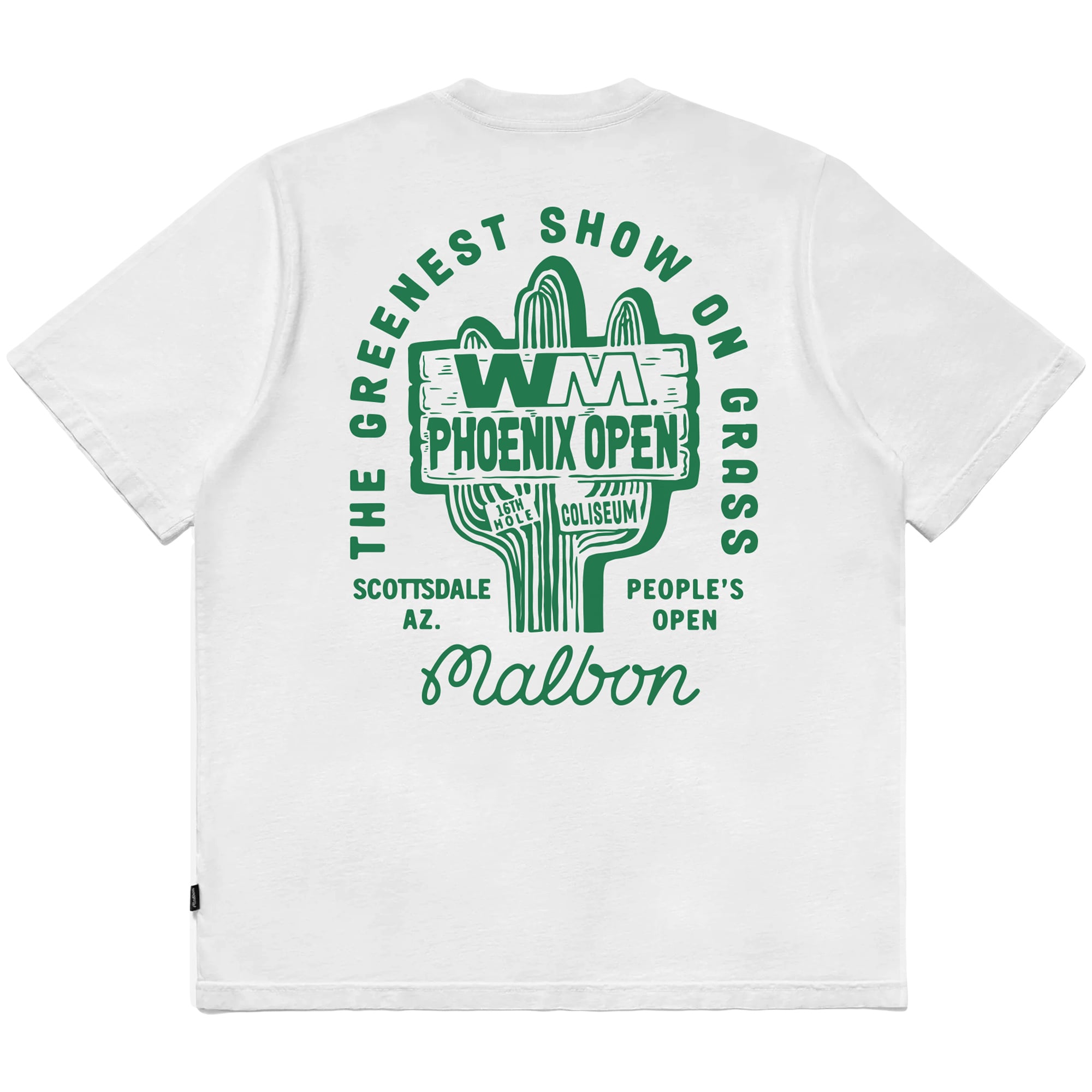 純正クーポン Malbon Golf WM Phoenix Open Tシャツ ネイビー 【公式通販】
