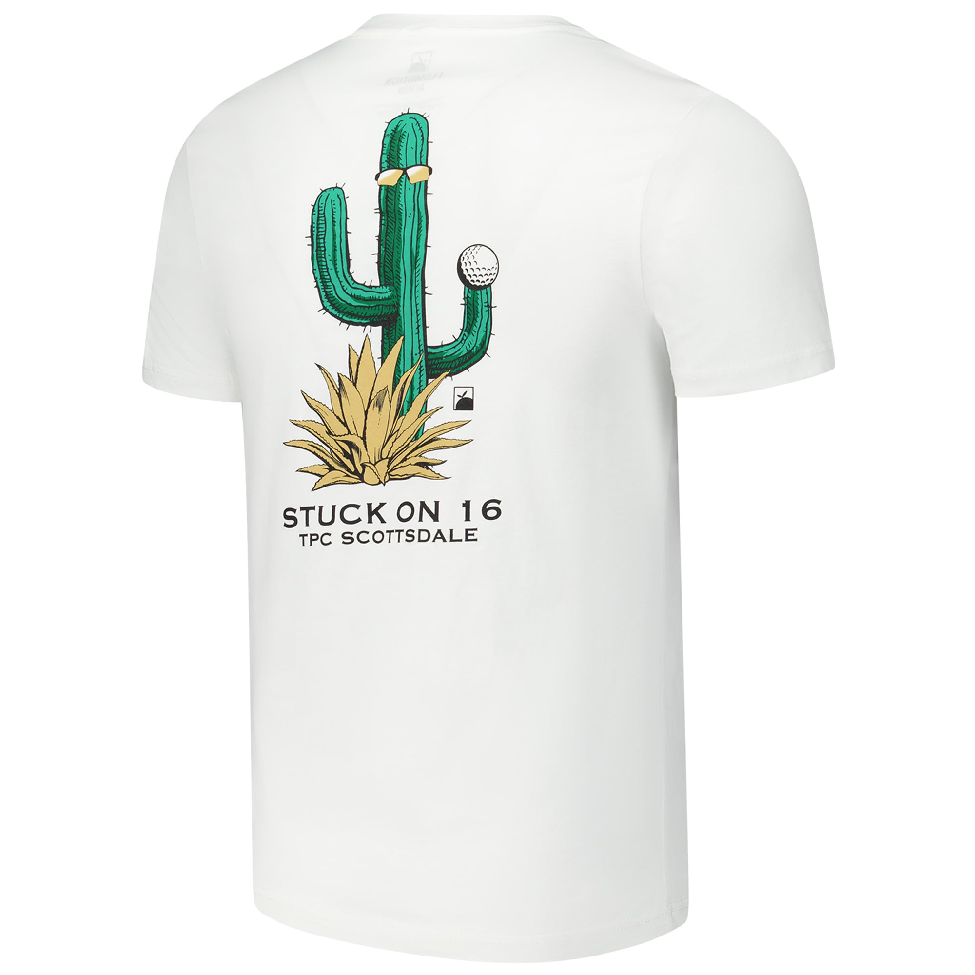 T-shirt unisexe Flomotion blanc WM Phoenix Open Stuck on 16