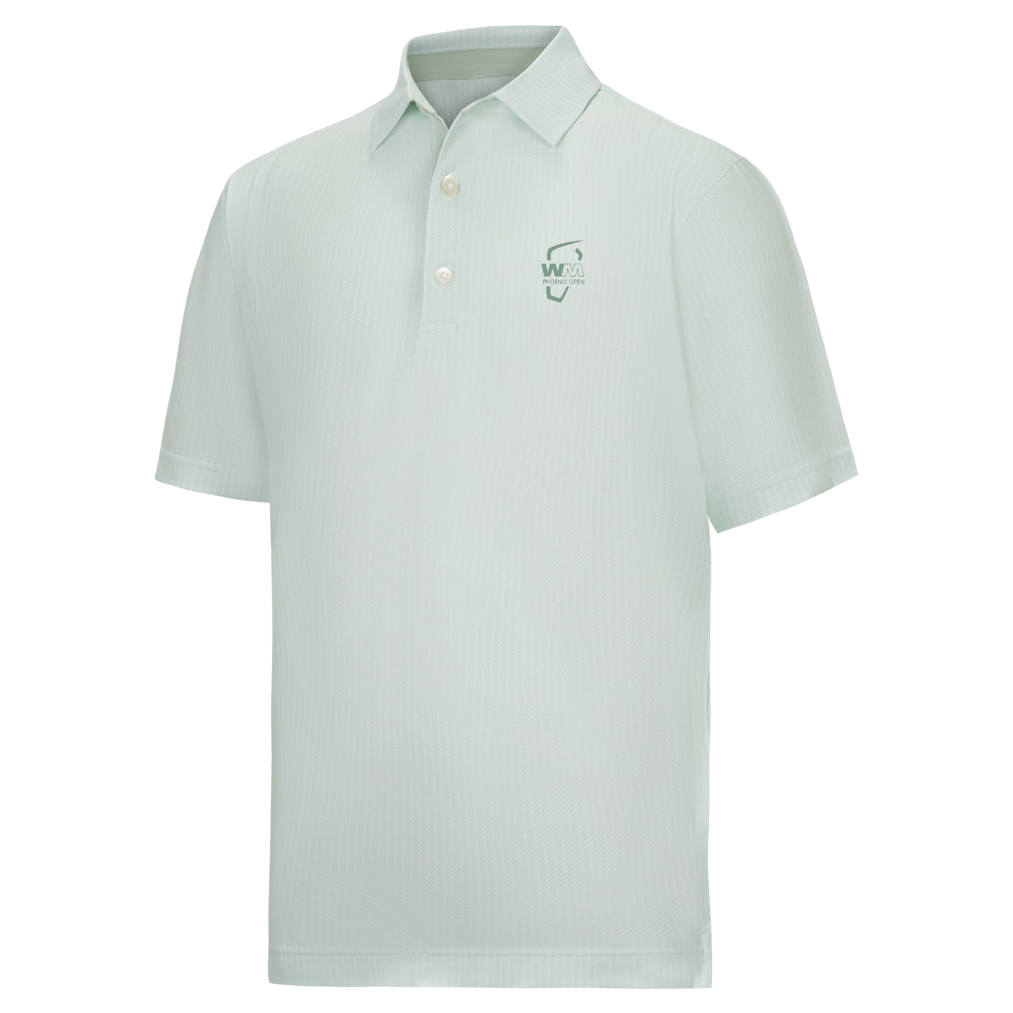Youth FootJoy  Light Green WM Phoenix Open Tee Time Lisle ProDry Polo