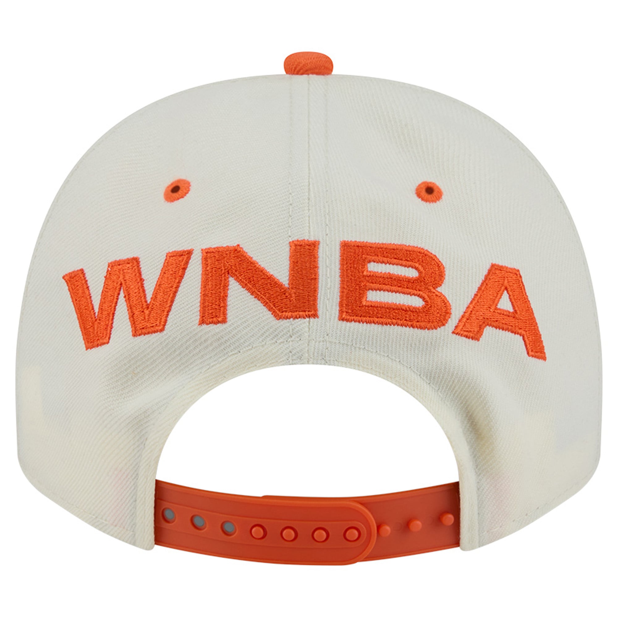 Men's New Era Cream WNBA Gear Wordmark 9FIFTY A-Frame Snapback Hat