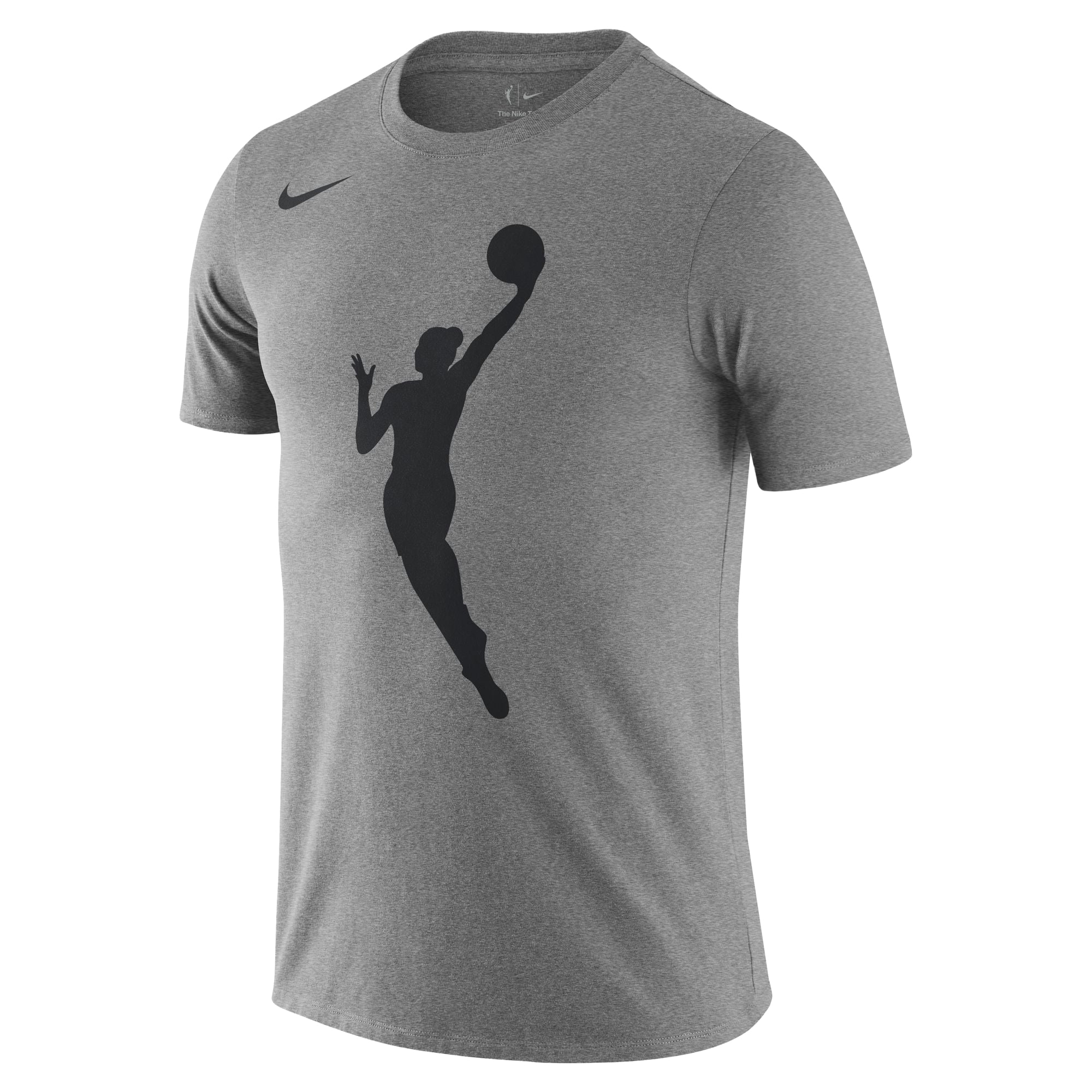 T-shirt Nike gris pour homme avec logo essentiel WNBA