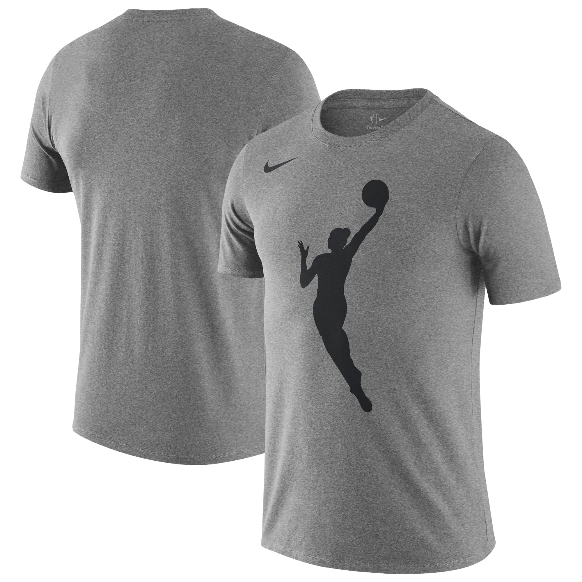 T-shirt Nike gris pour homme avec logo essentiel WNBA