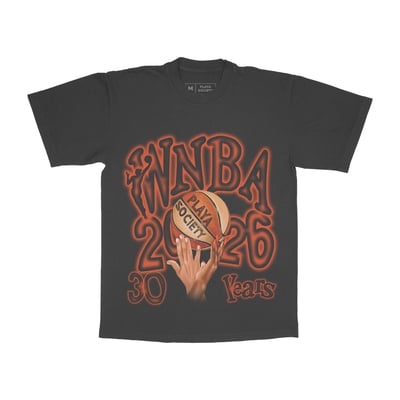  WNBA Playa Society Unisex Sketch T-Shirt - Black