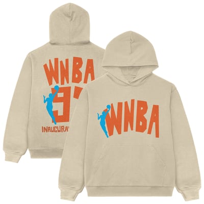  WNBA Playa Society Unisex Established Hoodie - Oatmeal