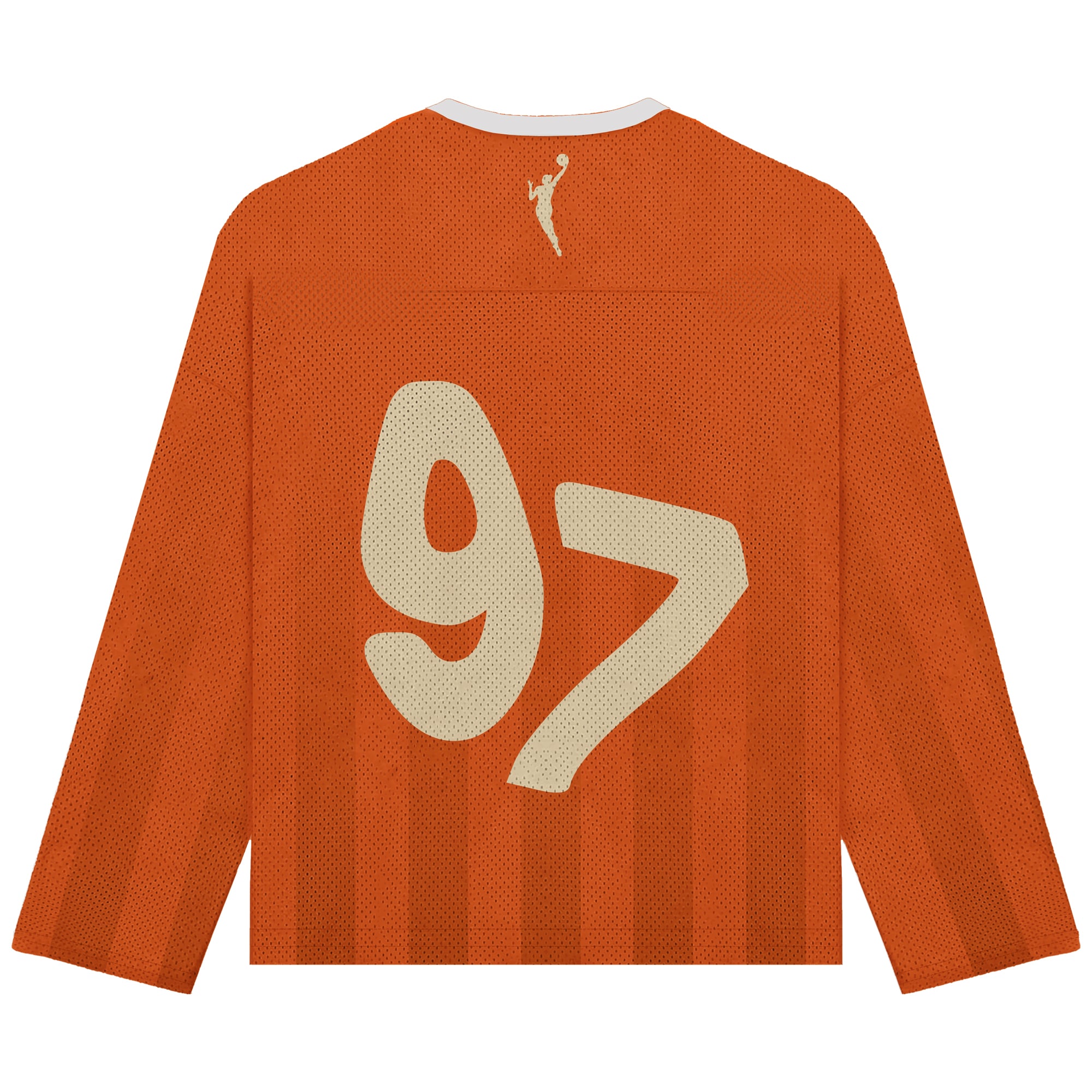 Unisex Playa Society Orange WNBA Hockey Fashion Jersey