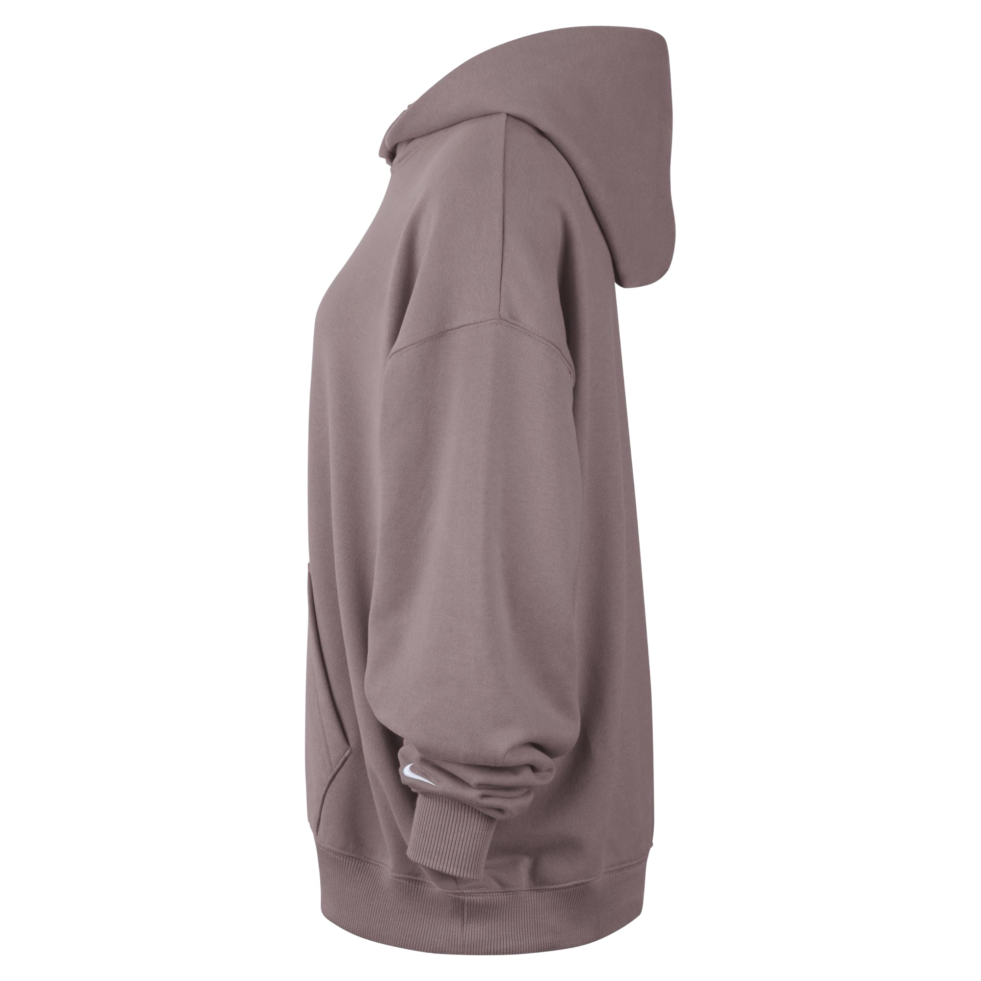 Women's Nike Brown WNBA Gear Studio Fleece Oversized Pullover Hoodie