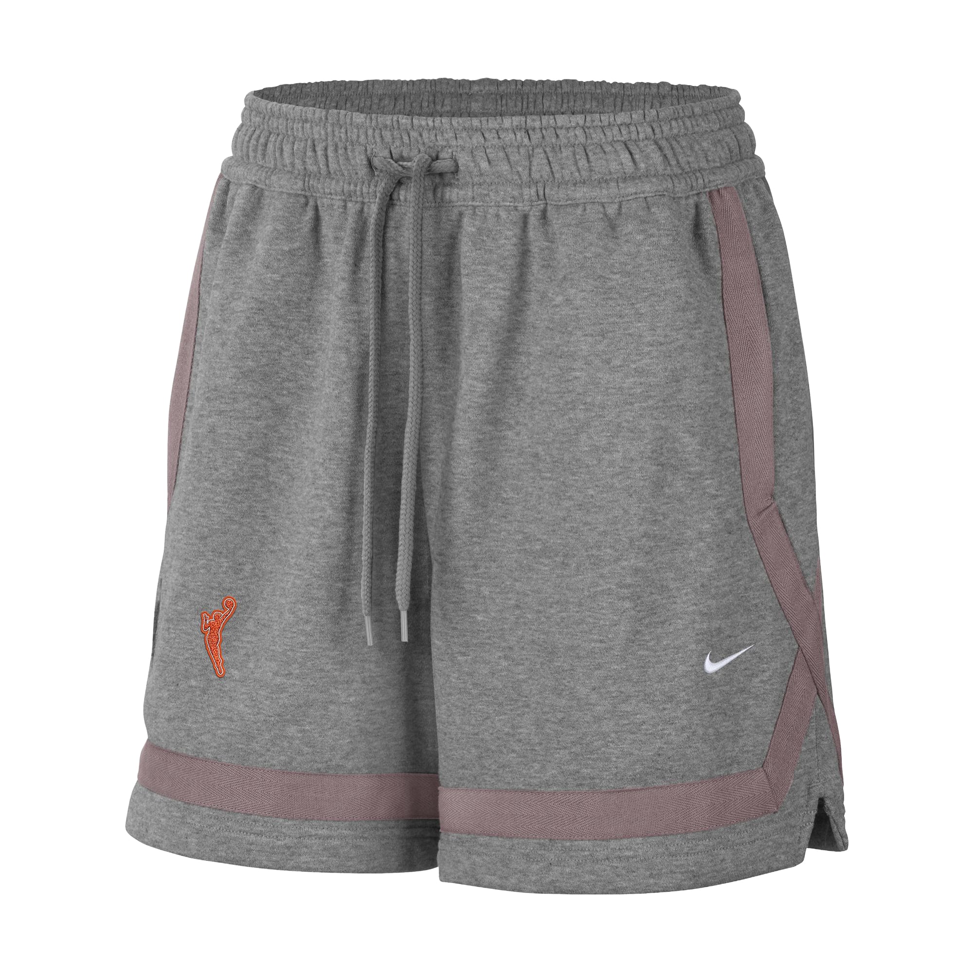 Short en polaire Nike Studio WNBA gris chiné foncé pour femme