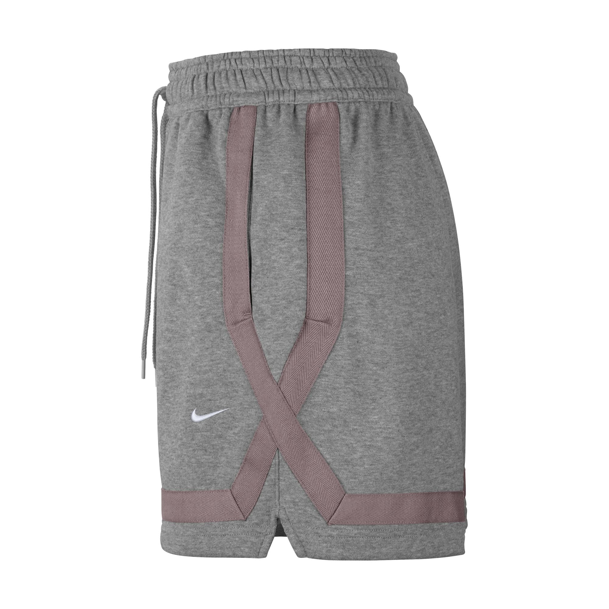 Short en polaire Nike Studio WNBA gris chiné foncé pour femme