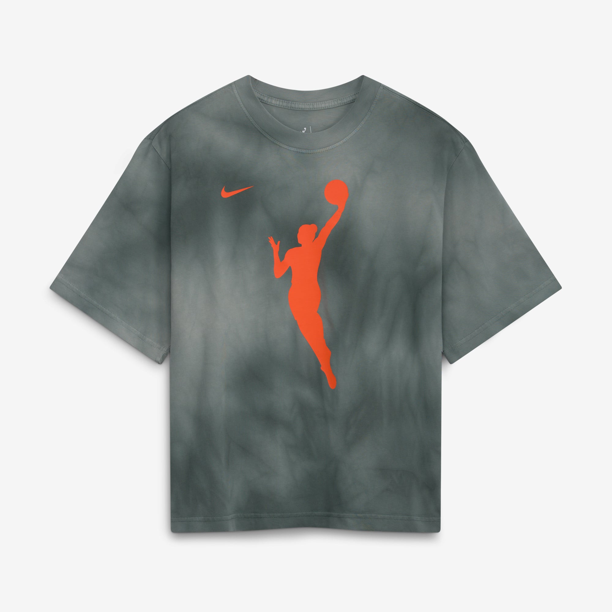 T-shirt court Nike WNBA Team 13 gris à effet ombré pour femme