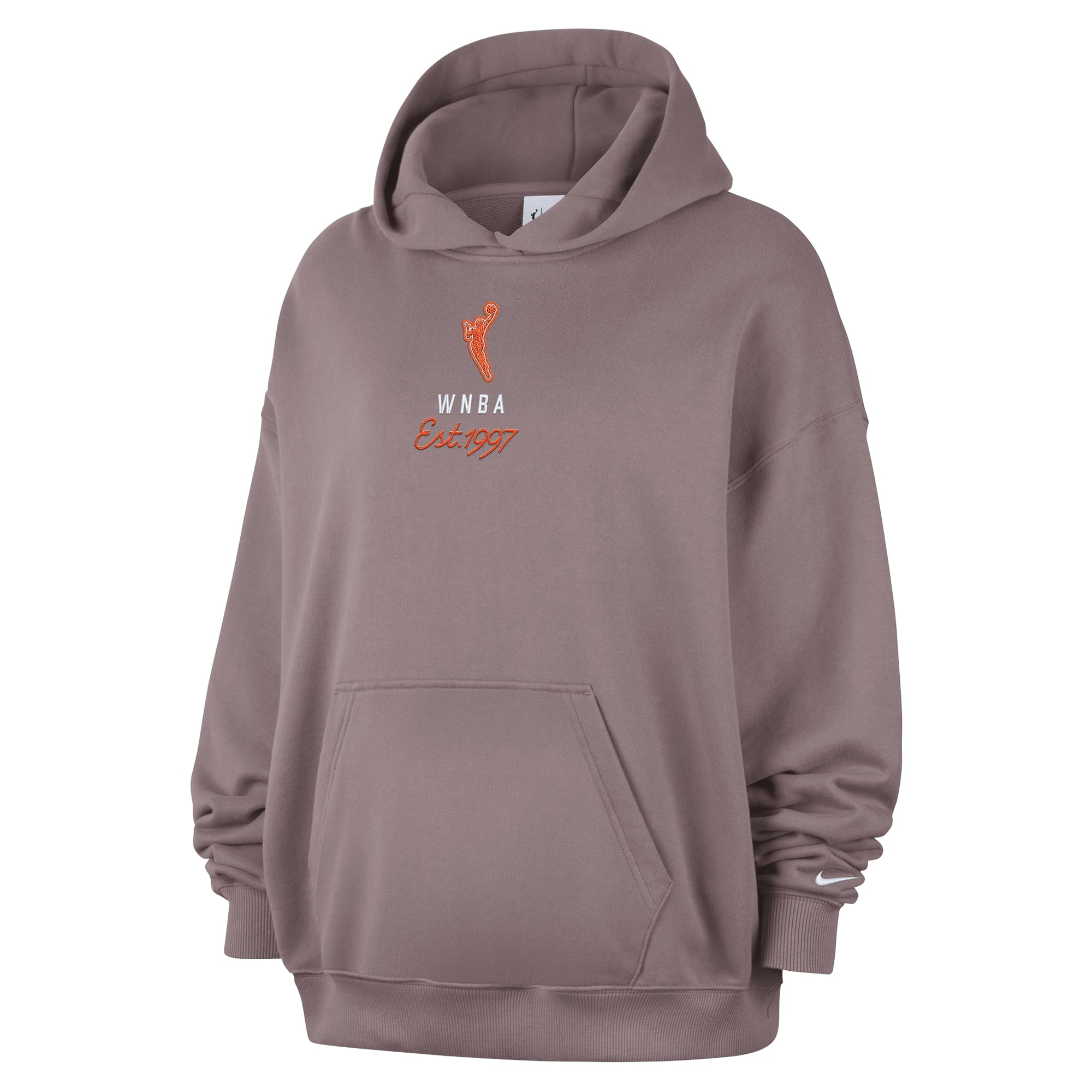 Women's Nike  Light Brown WNBA Studio Fleece Hoodie
