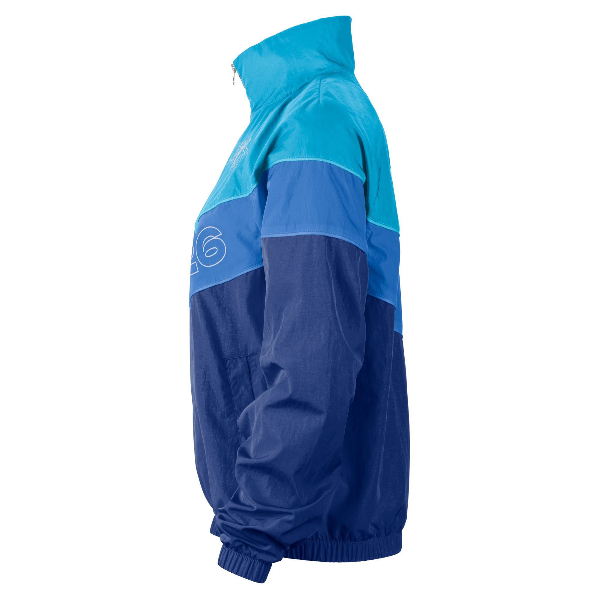 Veste coupe-vent zippée Nike Rush Blue pour femme, édition spéciale All-Star Game WNBA 2026