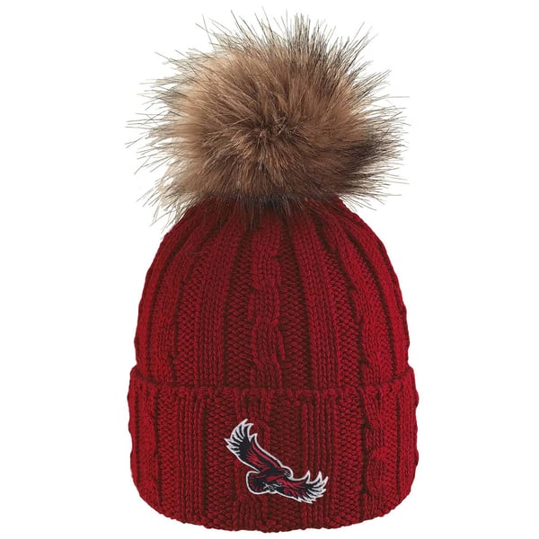 St John\'s University SJU Women\'s Knit Cuffed Beanie w Pom Pom CSB+SJU showed up strong at the Minnesota United home opener  main image 2