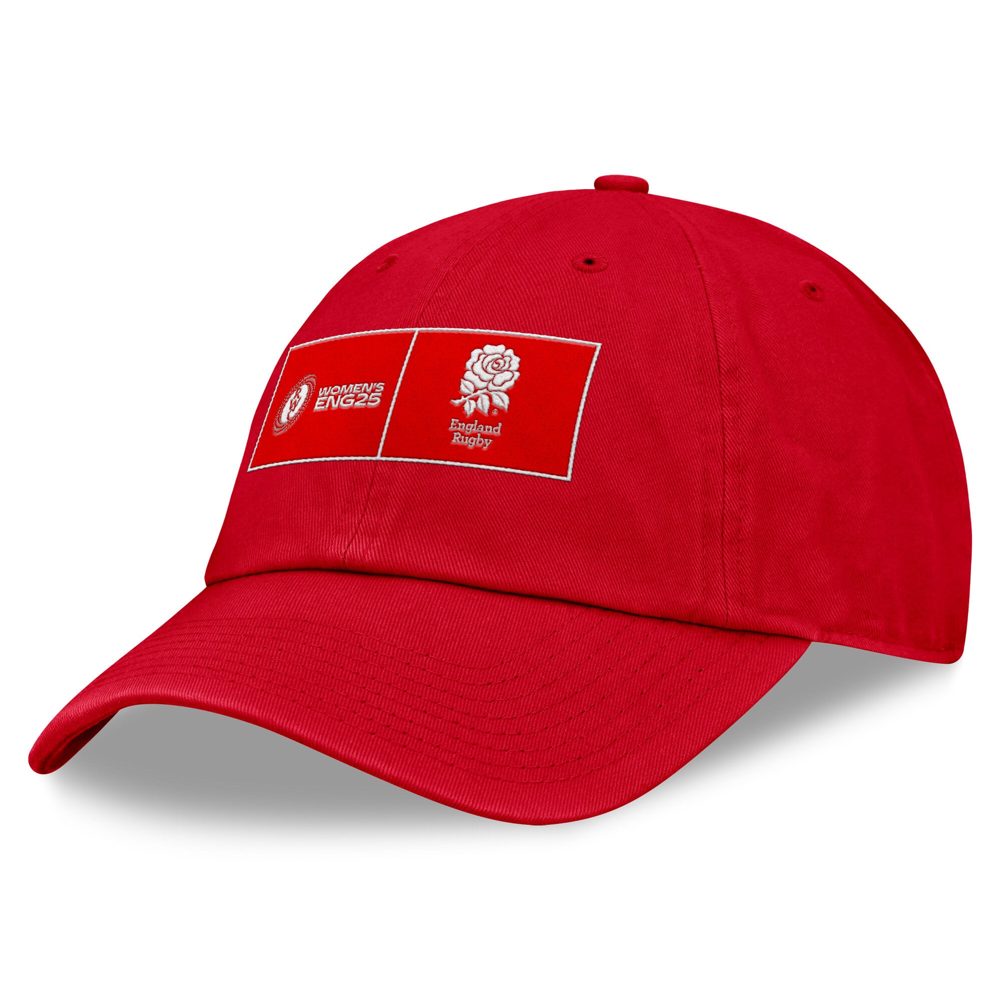Caps With Red Roses Women's Rugby World Cup 2025 Red Roses Dual Branded Cap - Unisex