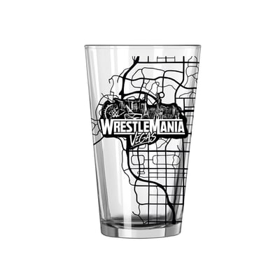 T-shirt WWE Wrestlemania 27 En Taille L - Noir Et Bleu - Occasion Très Bon état