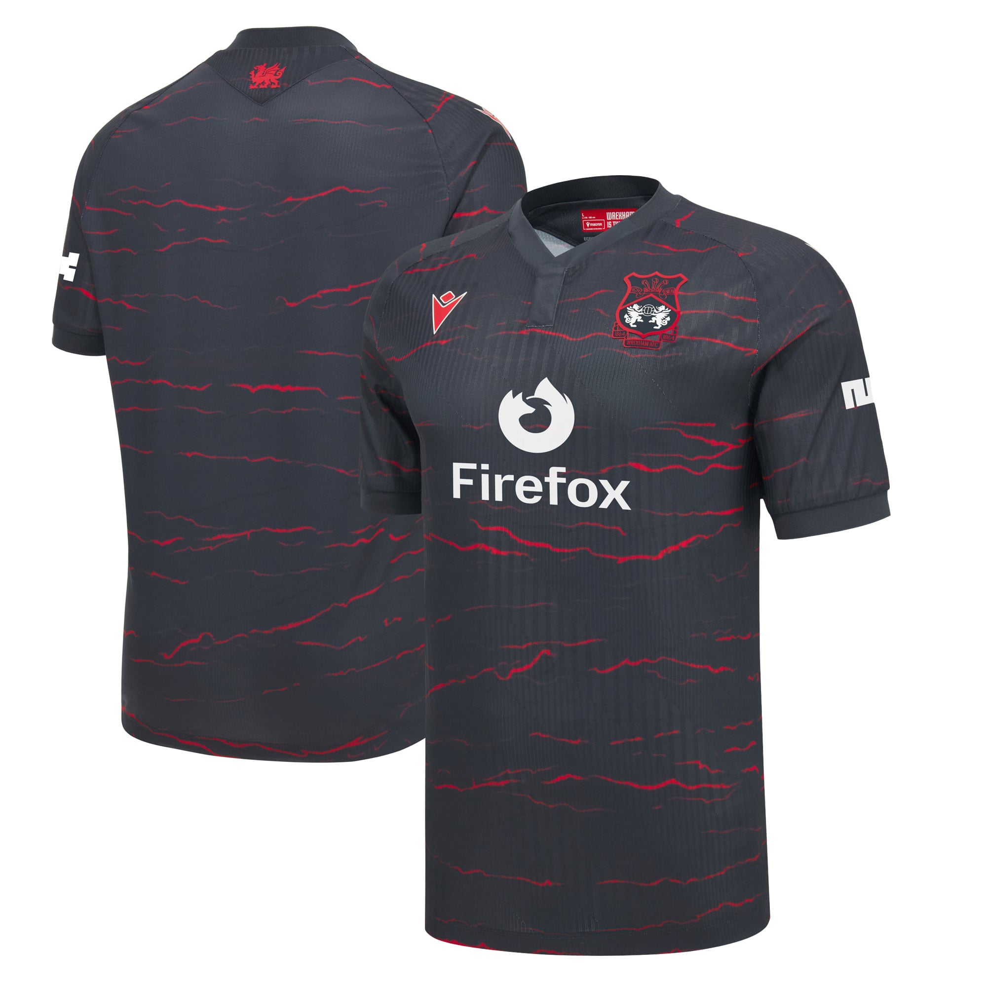Men's Macron  Cream Wrexham 2026/27 Third Replica Jersey