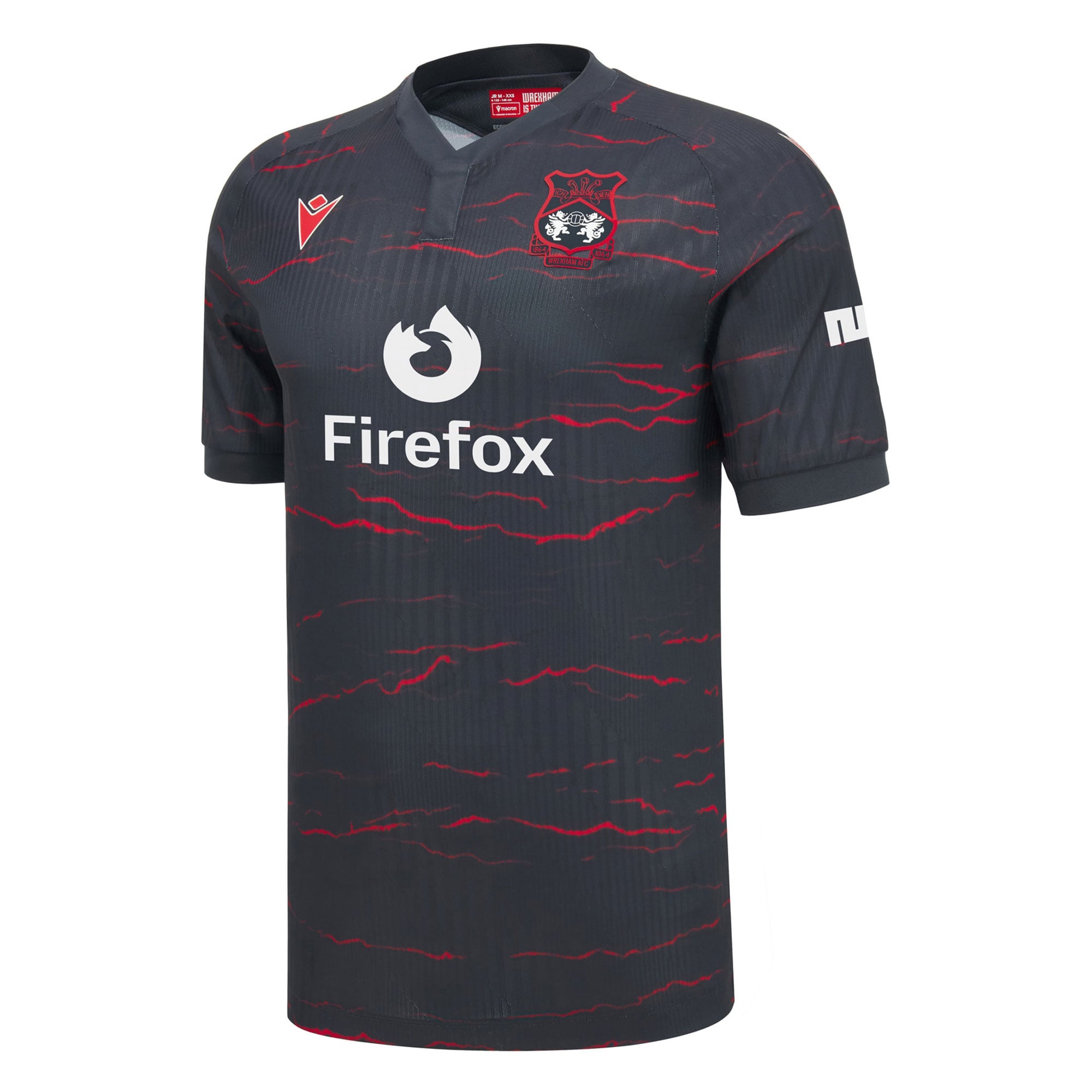 Youth Macron  Cream Wrexham 2026/27 Third Replica Jersey