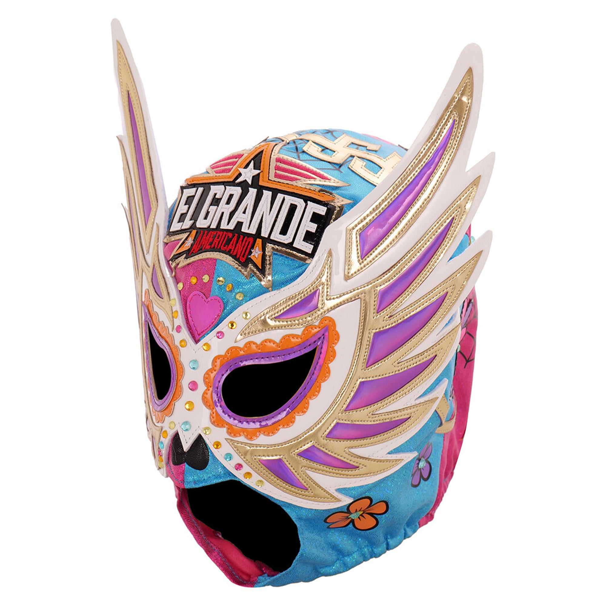 Grande Americano Dia De Los Muertos Replica Head Costume
