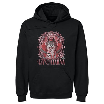 La Catalina 500 Level Grunge Hoodie - Black
