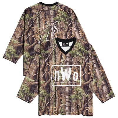 nWo Chalk Line 4 Life Hockey Jersey - Camo