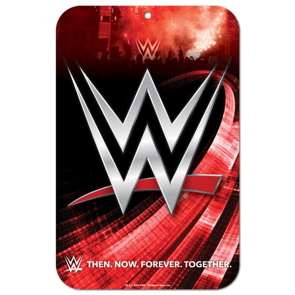Awwe Sign WWE 11x17 Sign