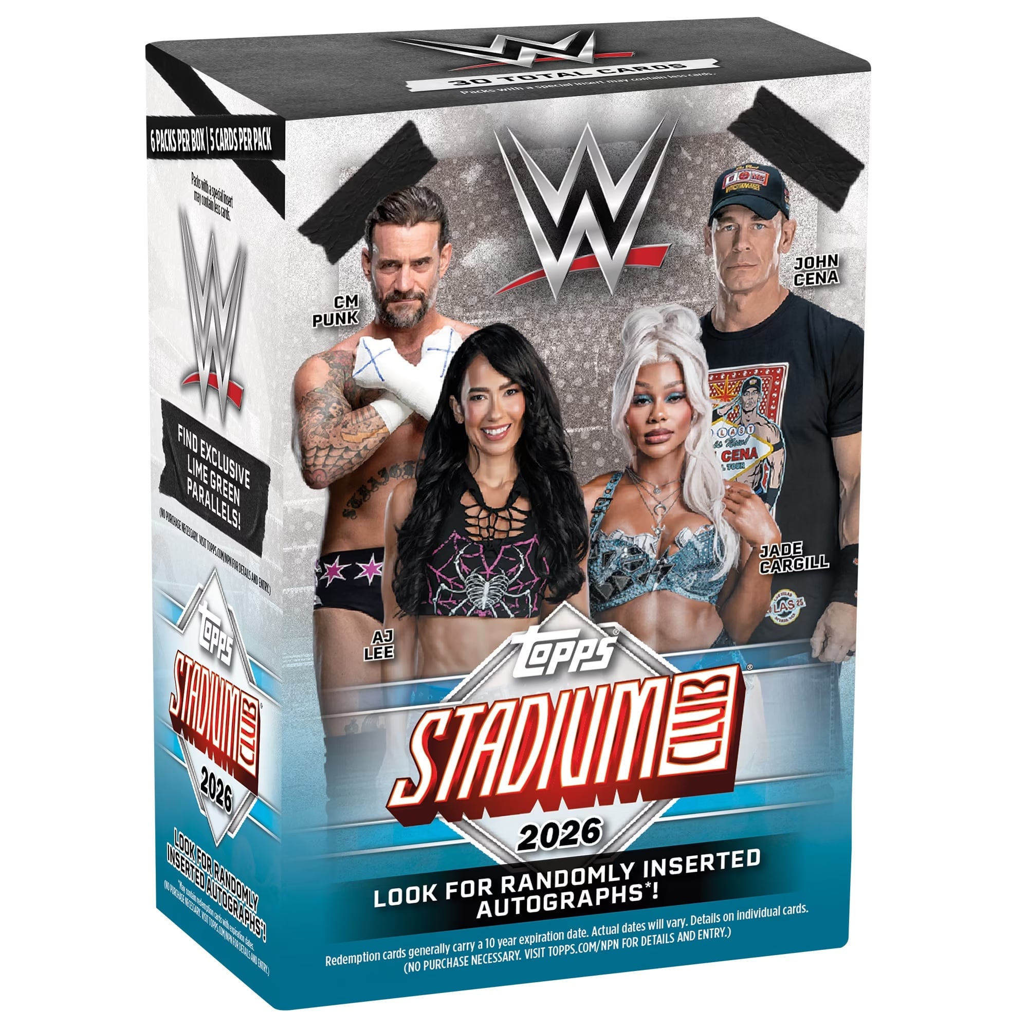 WWE Topps 2026 Stadium Club Value Box