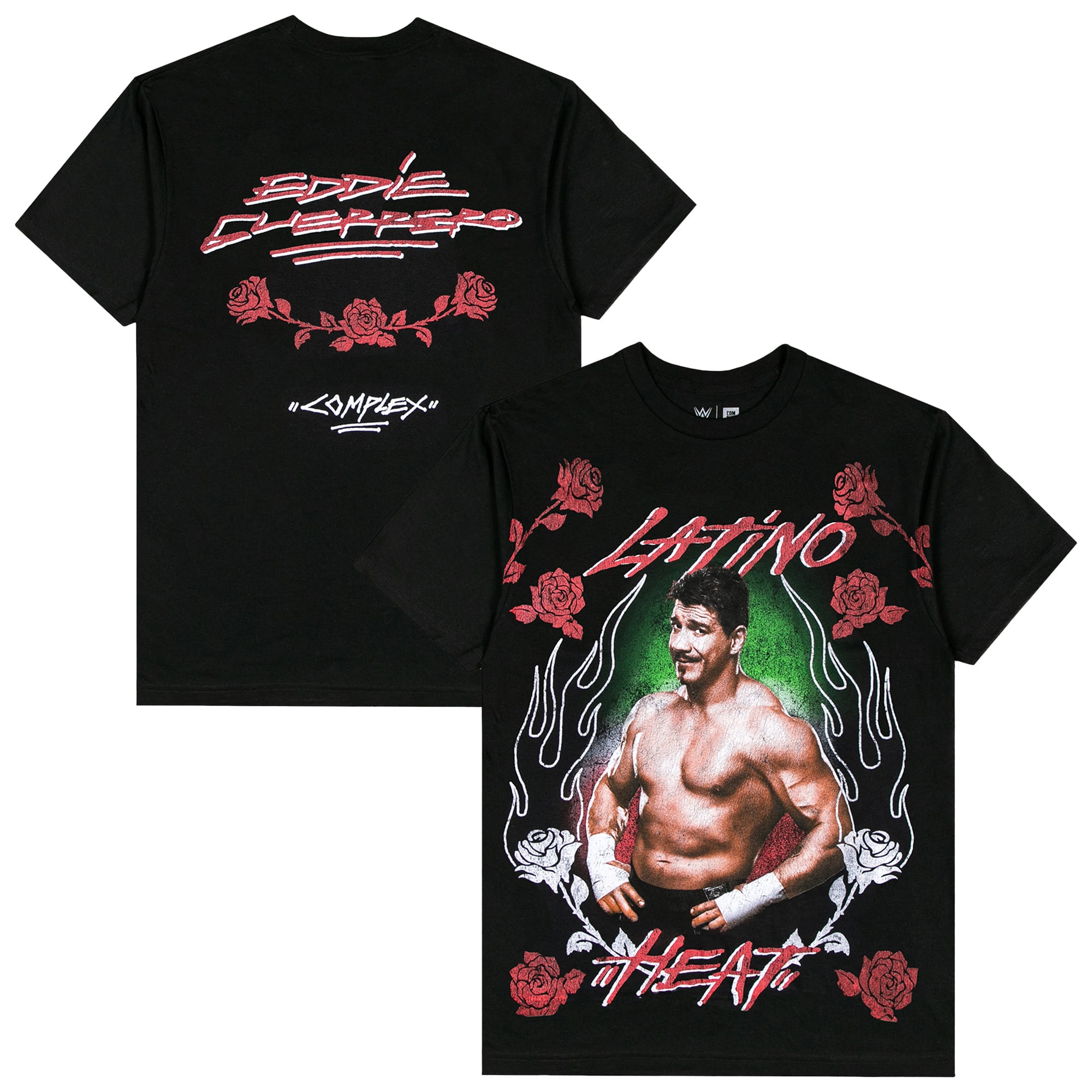 WWE x Complex Eddie Guererro Latino Heat T-Shirt - Black - Mens