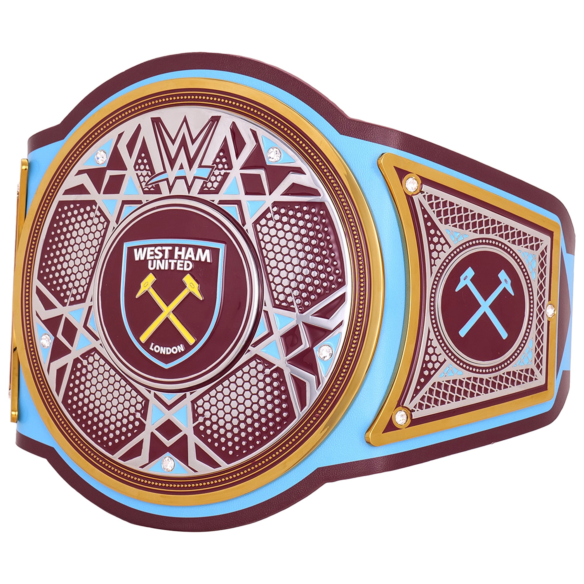 Champion your favourite team with the exclusive European Football  West Ham United Legacy Championship Title Belt display picture 1