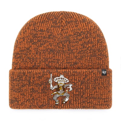 Wyoming Cowboys '47 Unisex Brain Freeze Cuff Knit Hat - Brown