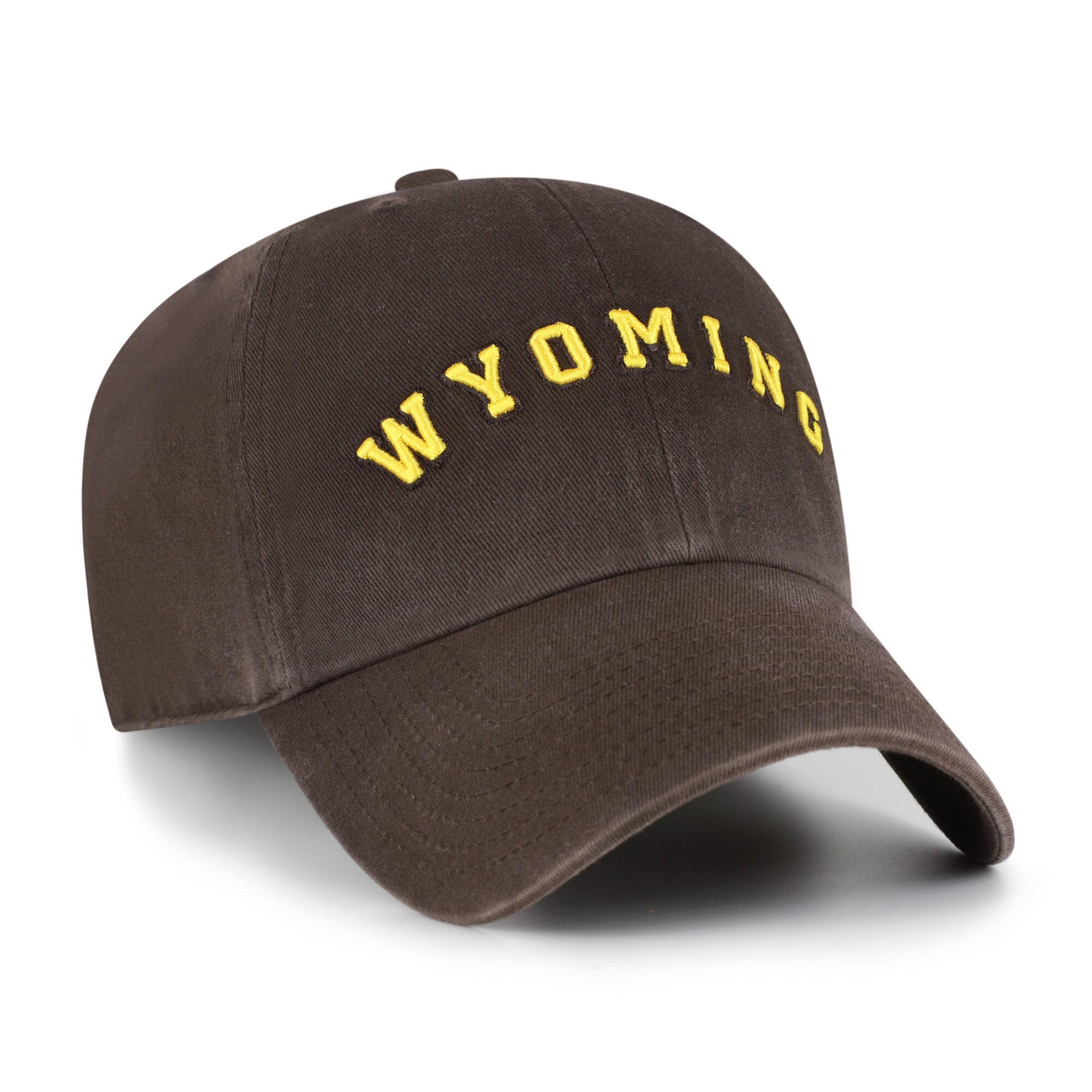 Unisex '47 Wyoming Cowboys Brown Vault Clean Up Adjustable Hat