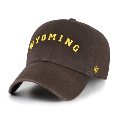 Wyoming Cowboys '47 Unisex Vault Clean Up Adjustable Hat - Brown