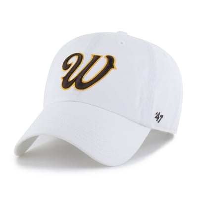  Wyoming Cowboys '47 Unisex Clean Up Adjustable Hat - White