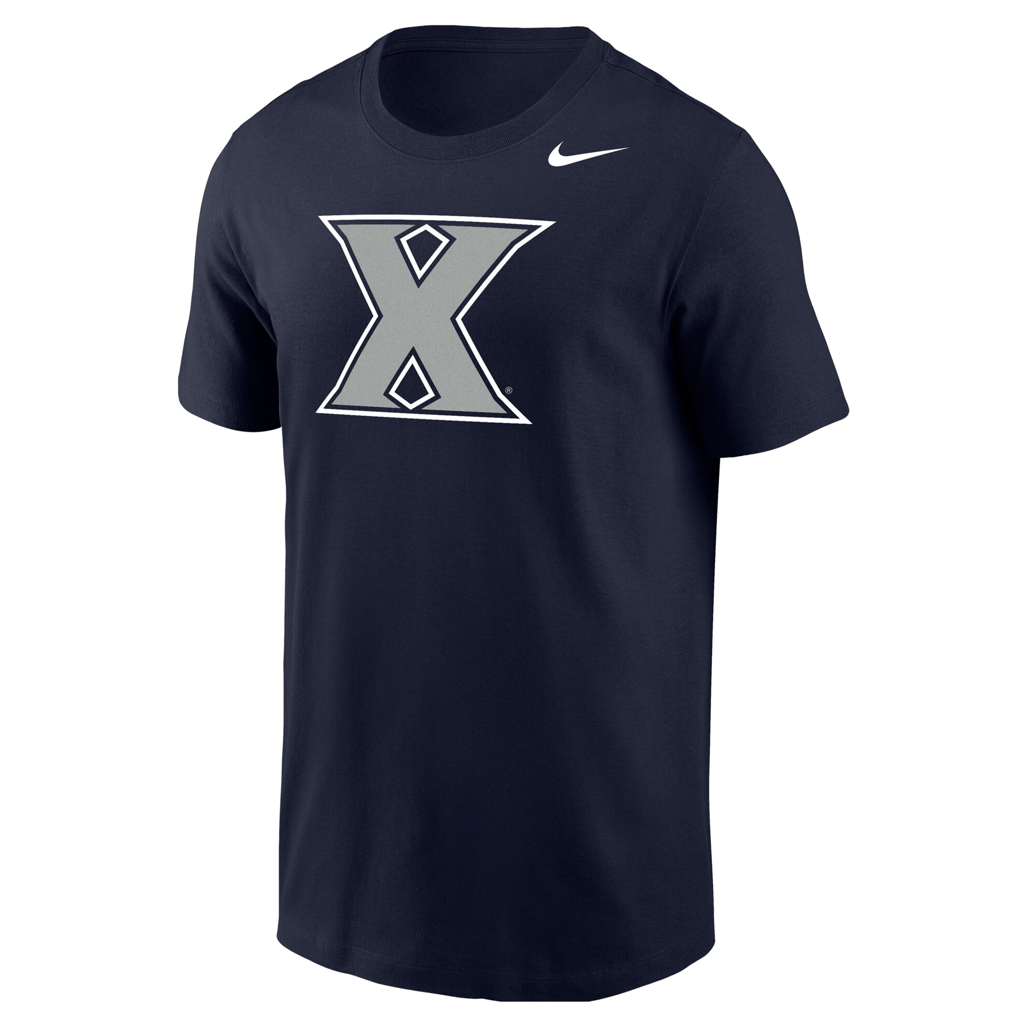 T-shirt Nike Core Xavier Musketeers bleu marine pour homme