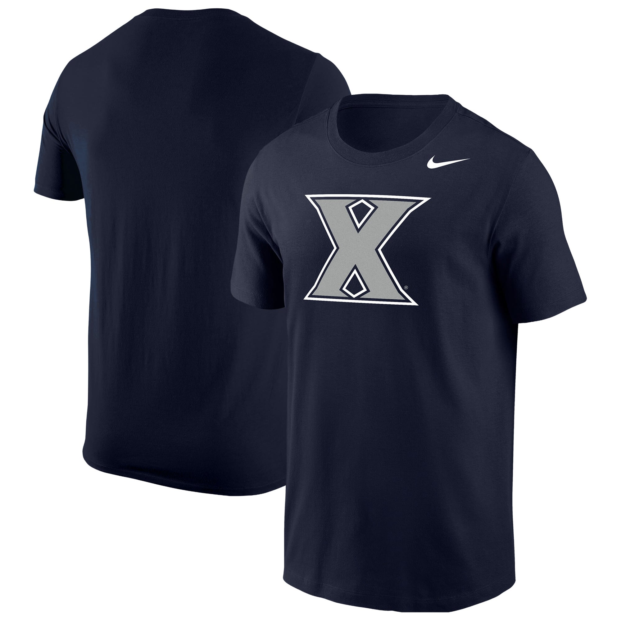 T-shirt Nike Core Xavier Musketeers bleu marine pour homme