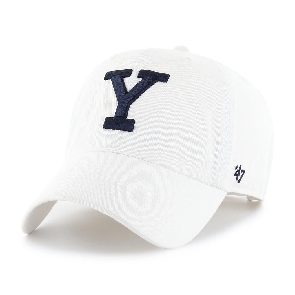 Yale Bulldogs '47 Clean Up Adjustable Hat - White